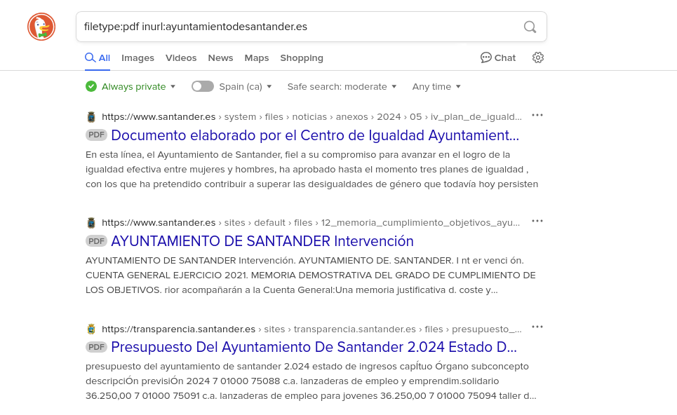 Imagen DuckDuck go